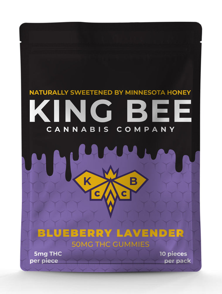 KING BEE | BLUEBERRY LAVENDER | 5MG THC