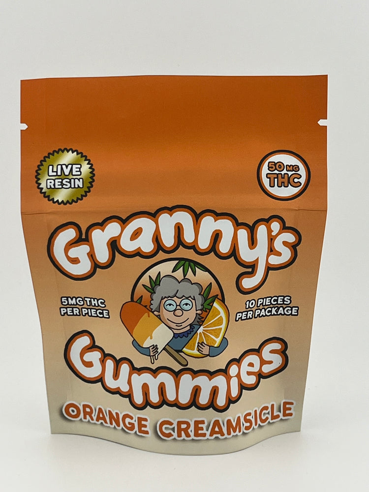 
            
                Load image into Gallery viewer, Granny&amp;#39;s | 5mg THC gummies | Orange Who-lius
            
        