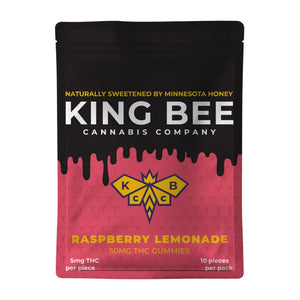 KING BEE | RASPBERRY LEMONADE| 5MG THC