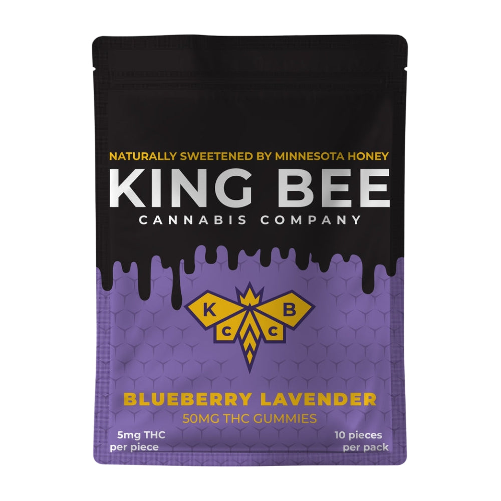 KING BEE | BLUEBERRY LAVENDER | 5MG THC