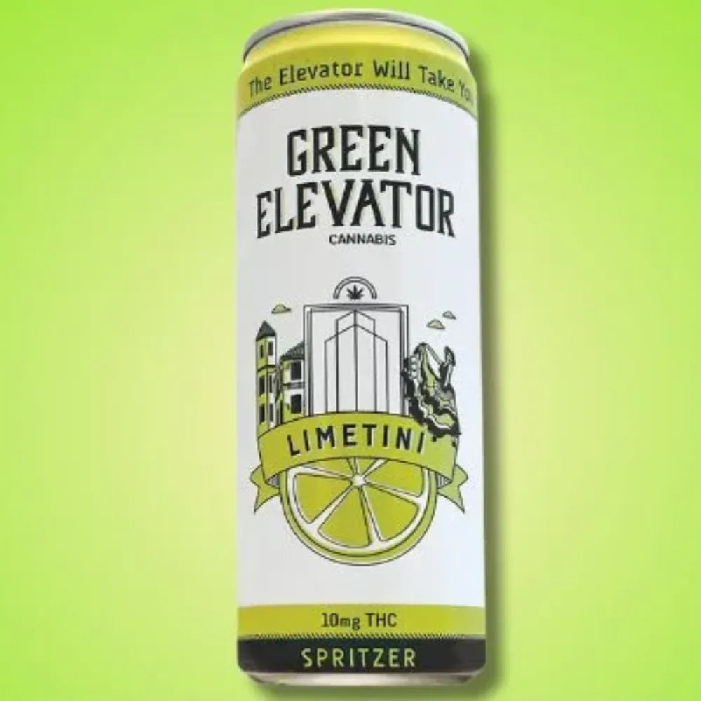 GREEN ELEVATOR | 10MG THC Spritzer | LIMETINI