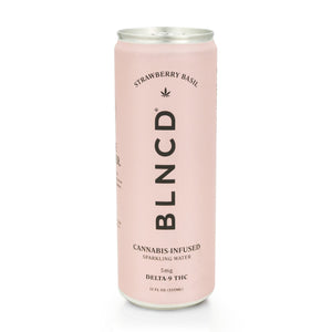 
            
                Load image into Gallery viewer, 5MG THC SPARKLING WATER | STRAWBERRY BASIL
            
        