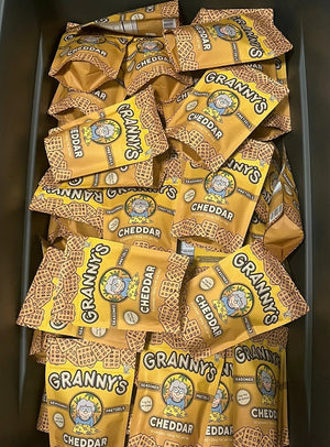 
            
                Load image into Gallery viewer, Granny&amp;#39;s Pretzels - Cheddar 50mg THC
            
        