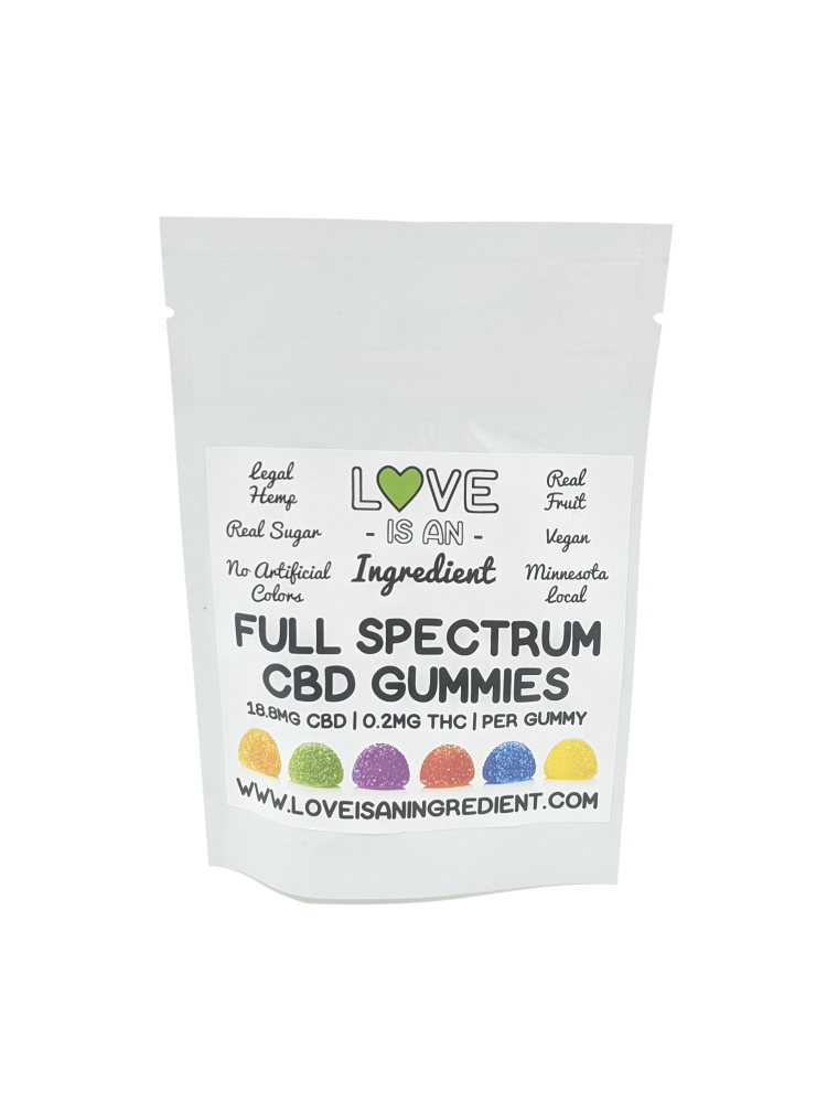 Vegan Nano Full Spectrum CBD Gummies - 20mg/each
