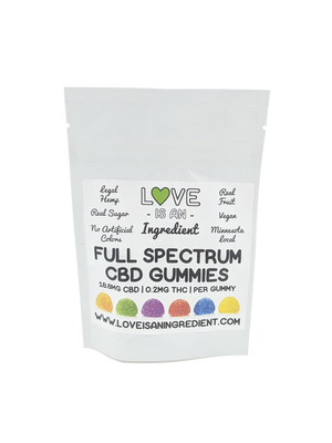Vegan Nano Full Spectrum CBD Gummies - 20mg/each