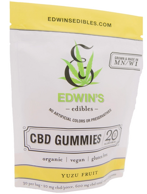 Edwin's Edibles - Premium Vegan CBD Gummies 600mg Total (Multiple Flavors) - Love is an Ingredient
